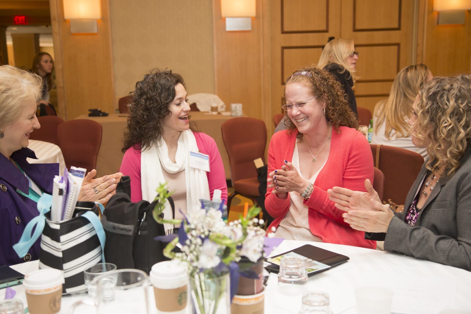 Women at the AI Lab, engaged and energized